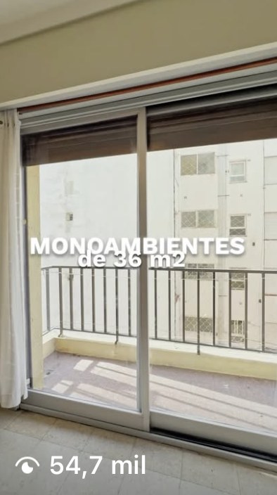 Reel: monoambientes de 36 m², 54,7 mil reproducciones